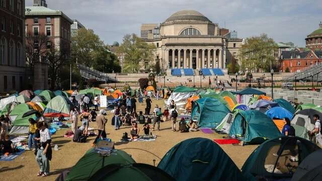 ظلم به دانشجویان حامی فلسطین دانشگاه کلمبیا/ معترضان استخدام نمی‌شوند